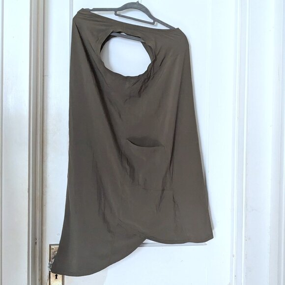 THE NORTH FACE Dawn Break Olive Green Mini Dress Size XL - Picture 5 of 8